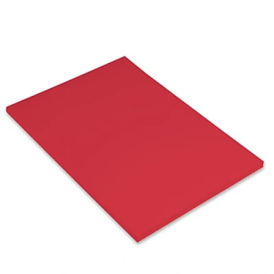 Bild av Canson Iris Vivaldi A4 240 GSM slätt färgpapper rött (paket med 50 ark)