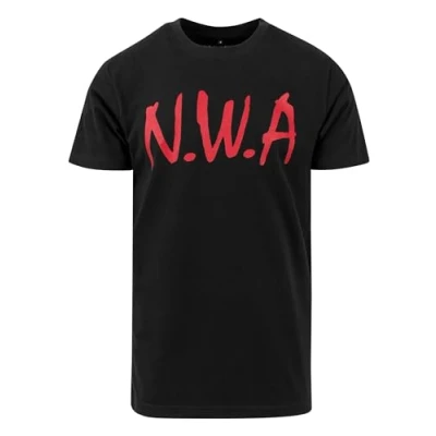 Bild av Mister Tee N.W.A Tshirt med print, Storlek: Small, Black