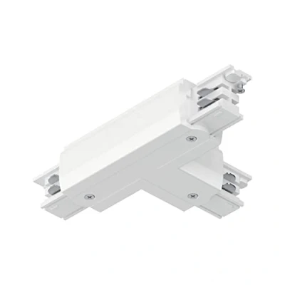 Bild av Paulmann 91378 Skensystem ProRail3 kontakt T stycke vänster 167,5x101mm max. 3 680W Vit Takskena Metall, plast
