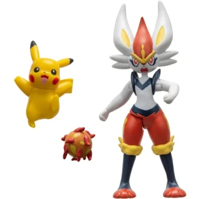 Bild av POKEMON FIGURE SET 2 PK CINDERACE AND PIKACHU