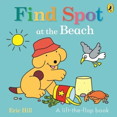 Bild av Find Spot at the Beach: A Lift Flap Story