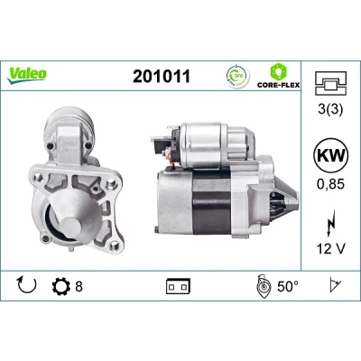 Bild av Startmotor VALEO 201011