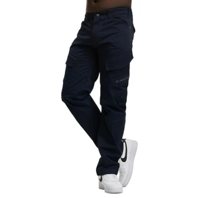 Bild av Brandit Adven Slim Fit Byxor (S XXL), marinblå, XL Smal