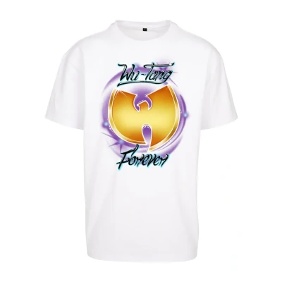 Bild av Mister Tee herr Wu Tang Forever oversize Tee, Vit, XS