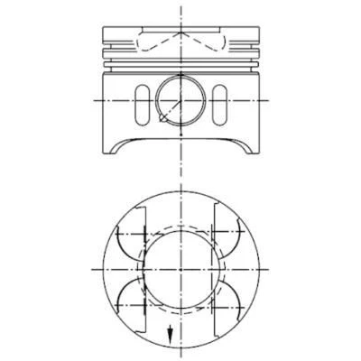 Bild av Kolv Kolbenschmidt 97482600