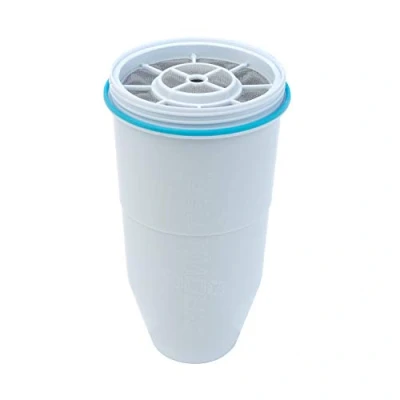 Bild av Zerowater 5 stegs vattenfilter ersättning, vattenberedare dricksvatten NSF certifierad för att minska bly, andra tungmetaller och PFOA/PFOS vattenfilterpatroner, 1 pack, vit