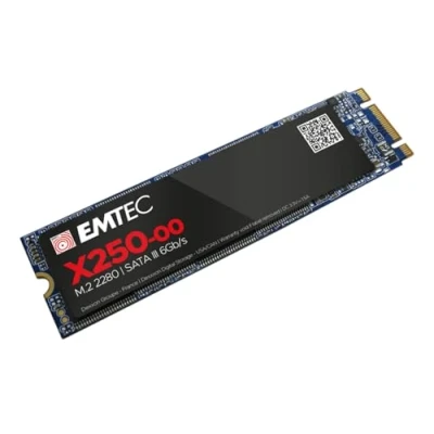 Bild av Emtec SSD M2 SATA x250 512 GB Power Plus 3D NAND