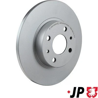 Bild av JP GROUP 3363100300 Disque de frein 257 12 4 plein revêtu FIAT: 500 3 portes, Punto II 3/5 C Cabriolet, LANCIA: Ypsilon II, III, Y