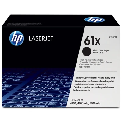 Bild av HP LaserJet 4100 61X (C8061X) svart toner hög kapacitet (original)