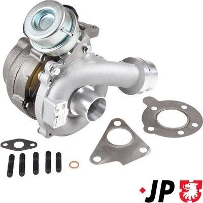 Bild av JP GROUP 4317400500 Turbocompresseur à gaz d&#039;échappement y compris Jeu de joints d’étanchéité RENAULT: CLIO 3, SCENIC 2, MEGANE 2
