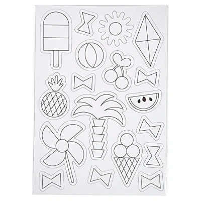 Bild av Creativ Company Color your own Magnets Summer