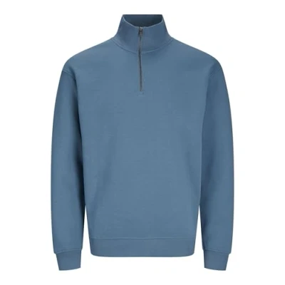 Bild av JACK &amp; JONES Jjebradley sweat halvblixtlås Noos sweatshirt, Oceanview, S
