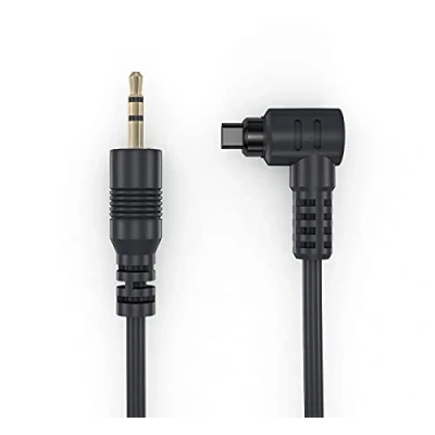 Bild av ayex adapterkabel för t.ex. timer fjärrutlösning till Canon (N3) EOS R5, 1D X Mark II, 5D IV, 5DS, 6D, 7D 3, 1V, 10D, 20D, 20Da, 30D, 40D, 50D och mycket mer.