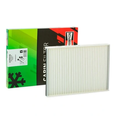 Bild av CHAMPION CCF0143 Filtre d&#039;habitacle de pollens, à particules 272 195 30 VOLVO: XC60 I, V60 S60 II, LAND ROVER: Range Rover Evoque