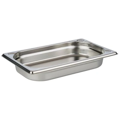 Bild av APS 81401 GN 1/4 behållare, rostfritt stål Gastronormbehållare, mått 264 x 162 mm/höjd 40 mm/volym 1,0 liter