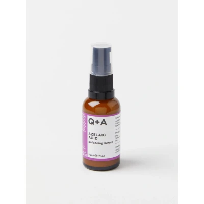 Bild av Q+A Azelaic Acid Balancing Serum, Innehåller Pore Minimising Zinc PCA och antioxidanter för fräschare jämnare hud, 30 ml.