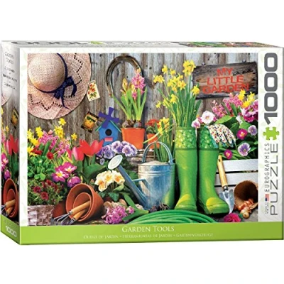 Bild av Eurographics Garden Tools Pussel för barn, Storlek: One Size, Multicoloured