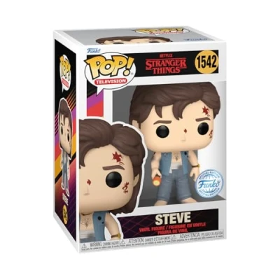 Bild av Funko Stranger Things Pop TV Steve vinylfigur hett ämne exklusiv
