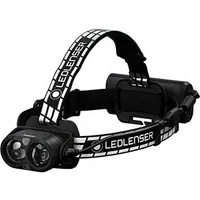 Bild av Ledlenser H19R Signature Premium pannlampa LED, laddningsbar, med rött ljus, vattentät IP67, 4000 lumen, Bluetooth fjärrkontroll, ljusräckvidd 330 m, USB magnetladdningskabel, hjälmfäste, utomhus MTB