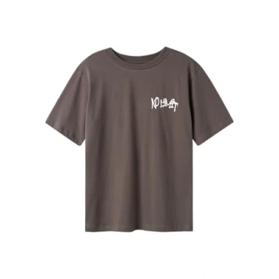 Bild av LMTD Loose FIT Tshirt med print för barn, Storlek: 146/152, Granite grey