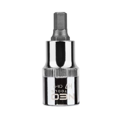 Bild av NEO TOOLS 08 772 Clé à douille 1/2 7422 H7 Acier chrome vanadium, d&#039;outil héxagonal intérieur