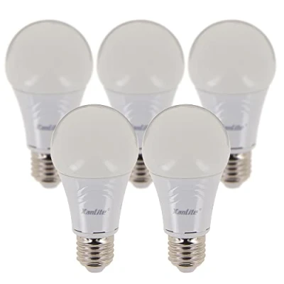 Bild av Xanlite Set med 5 E27 standard LED lampor lampa 180 belysningsvinkel glödlampa 9W motsvarande 60 W belysning 806 Lm Neutral vit PACK5EE806GCW
