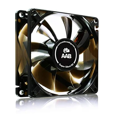 Bild av AABCOOLING Super Silent R8 Tyst och Effektiv 80mm Fodral Fläkt med Låg Ljudadapter 4 Vibrationsdämpare, 12V, PC Kylning, för Fodral, 8cm Fläkt, Högt Luftflöde, Kylfläkt, CPU kylfläkt