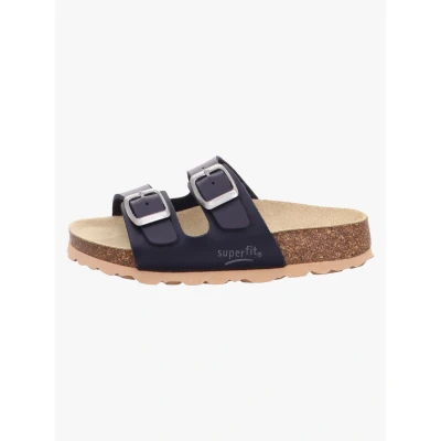 Bild av Superfit Jungen FUSSBETTPANTOFFEL Hausschuhe, BLAU 8000