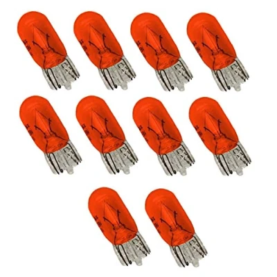 Bild av Okänd 10 stycken T10 lampor Lima w5w 5 watt sidor blinkers glödlampa orange gul