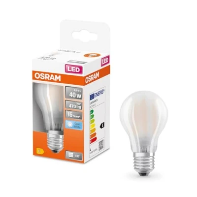 Bild av Osram LED glödlampa Standard 4W/840 (40W) Frosted E27
