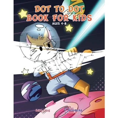 Bild av Dot to Book for Kids Ages 4 8: Fun Connect the Dots Puzzles and Coloring Children
