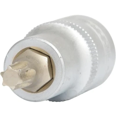 Bild av KS TOOLS 911.1365 E Clé à douille DIN3120, ISO1174 T40 Acier chrome vanadium Torx moleté