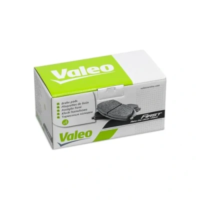 Bild av VALEO 301335 Jeu de plaquettes frein FIRST Essieu avant contact signal d&#039;usure exclu avec tôle anti bruit FORD: FIESTA 4, KA 3 portes, Puma