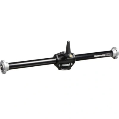 Bild av Manfrotto 131 DB horisontell dubbelhuvud tillbehörsarm, 3/8 tum hona gängfäste, aluminium, svart