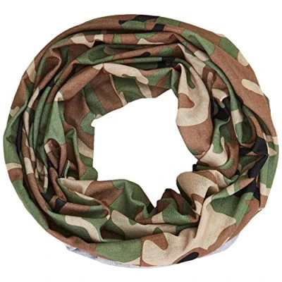 Bild av Mil Tec Miltec multifunktionell handduk Woodland vuxna unisex Camo One Size
