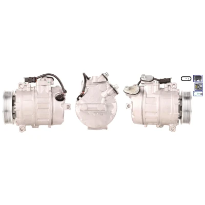 Bild av LUCAS ACP570 Compresseur De Climatisation PAG 46 R 134a avec joints BMW: 3 Touring, 1 5 portes, Berline