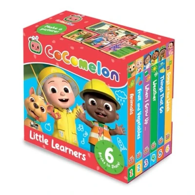 Bild av CoComelon Little Learners Pocket Library: 6 new mini board books about first experiences, featuring JJ and his friends perfect for toddlers young children!