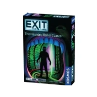 Bild av Thames &amp; Kosmos EXIT: The Haunted Roller Coaster Level: 2/5 Unique Escape Room Game 1 4 Players Puzzle Solving Strategy Board Games for Adults Kids, Ages 10+ 697907