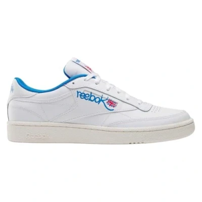 Bild av Reebok CLUB C 85 unisex vuxen Sneaker, Ftwwht Chalk Kinblu, 42.5 EU