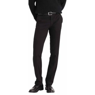 Bild av Dockers herr lätt kaki slim fit raffinerade chinos, Svart, 36W / 34L