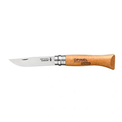Bild av Opinel fickkniv nr 06 av kolstål med handtag i bokträ