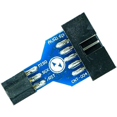 Bild av Paradisetronic.com USBasp 3.3V 5V programmeringsenhet inkl ISP adapter och kabel, USB programmerare för Atmel AVR Arduino