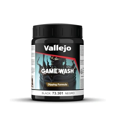 Bild av Vallejo 73.301, 200 ml, Svart, Matt, Flaska