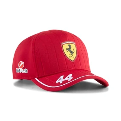 Bild av PUMA Scuderia Ferrari F1 Lewis Hamilton barnkeps 2025 röd en storlek, Färg: röd, One Size
