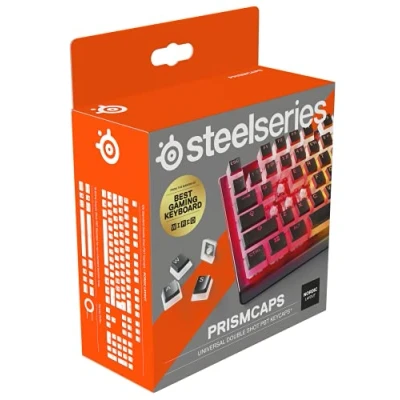 Bild av SteelSeries PrismCAPS Nordic Knappsats Nordisk Svart