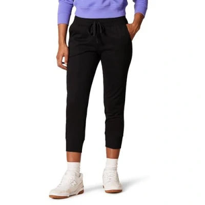 Bild av Amazon Essentials kvinnors fleece capri joggingbyxor (finns i plusstorlek), svart, X Small