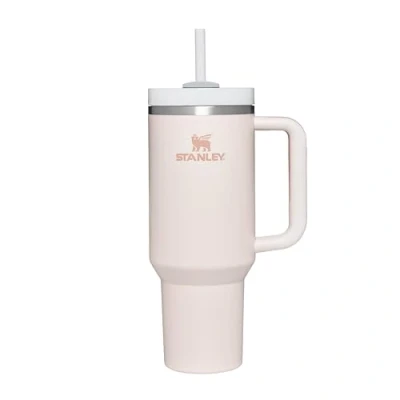 Bild av Stanley Quencher H2.0 Flowstate Tumbler 1.2L Kallt I 11 Timmar Iced 48 Kopp Med Halm, Handtag Och Lock Diskmaskin Säker Resemugg För Kall Eller Varm Dryck Rose Quartz