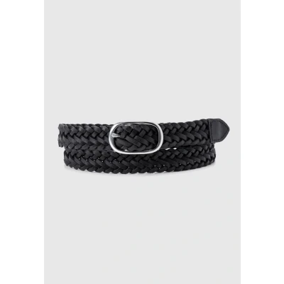 Bild av Levi&#039;s Dam Charlie Braid Belt bälte, vanligt svart, 70 dam, Vanlig