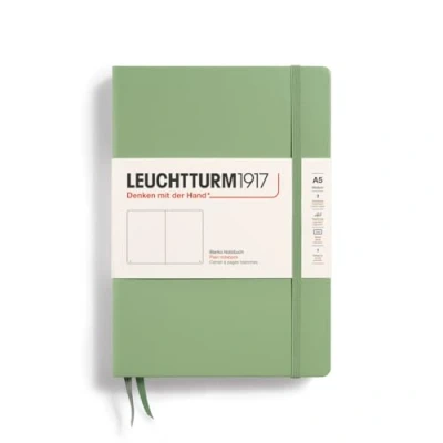 Bild av LEUCHTTURM1917 Notebook Medium (A5), inbunden, 251 numrerade sidor salvia, enkel