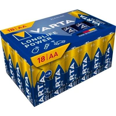 Bild av VARTA Longlife Power AAA Micro LR03 batteri (8+4 pack) alkaliskt tillverkat i Tyskland perfekt för leksaker ficklampa Controller och andra batteridrivna enheter